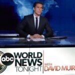 Dengan lebih dari 7,8 juta penonton, program berita ABC 'World News Tonight with David Muir' mengungguli NBC dengan selisih lebih dari 1,4 juta penonton dan menjadi program berita teratas dalam total penonton, dewasa 25-54, dan dewasa 18-49 di seluruh siaran televisi.