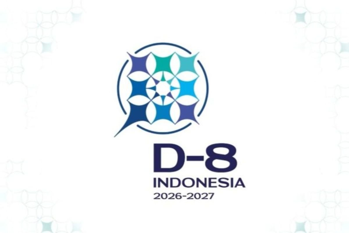 Indonesia memperkenalkan logo untuk keketuaan D-8 periode 2026-2027.