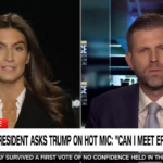 “Saya anak baik”: Eric Trump menanggapi setelah mikrofon terbuka menangkap Presiden Indonesia meminta pertemuan dengan ayahnya.