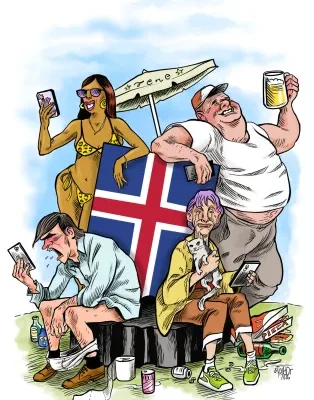 Islandia, Kita Memiliki Masalah Gaya Hidup: Kabar Buruk Terus Berdatangan