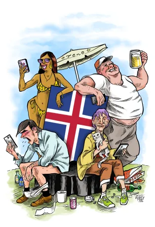 Islandia, Kita Memiliki Masalah Gaya Hidup: Kabar Buruk Terus Berdatangan