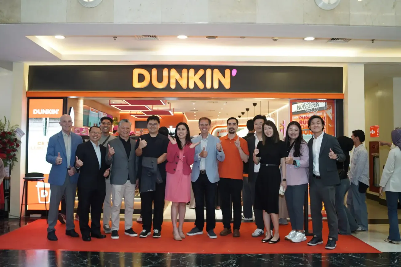 Dunkin’ meluncurkan konsep kafe yang lebih modern di Indonesia