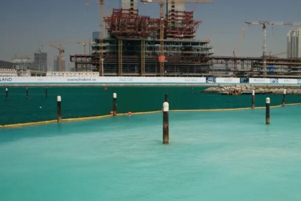 Ecocoast menyelenggarakan webinar tentang teknologi tirai lumpur