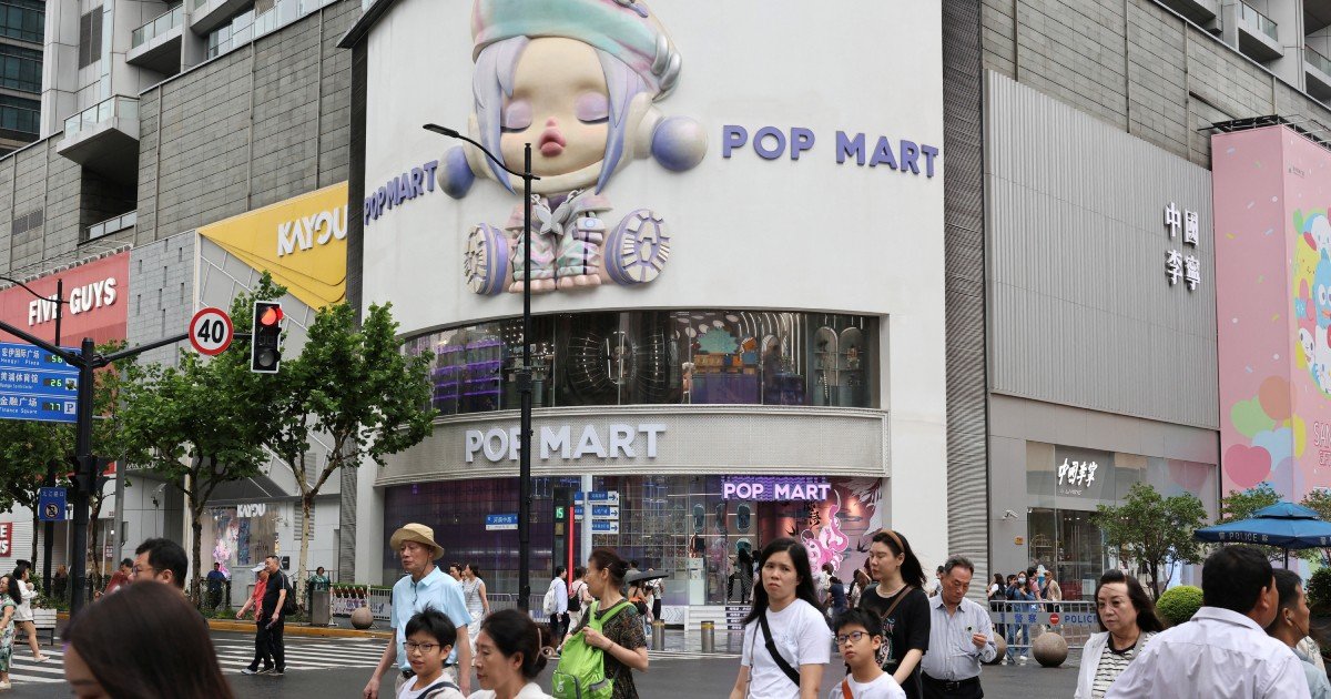 Pop Mart, pembuat Labubu, memperkenalkan pembaruan di taman hiburan Beijing
