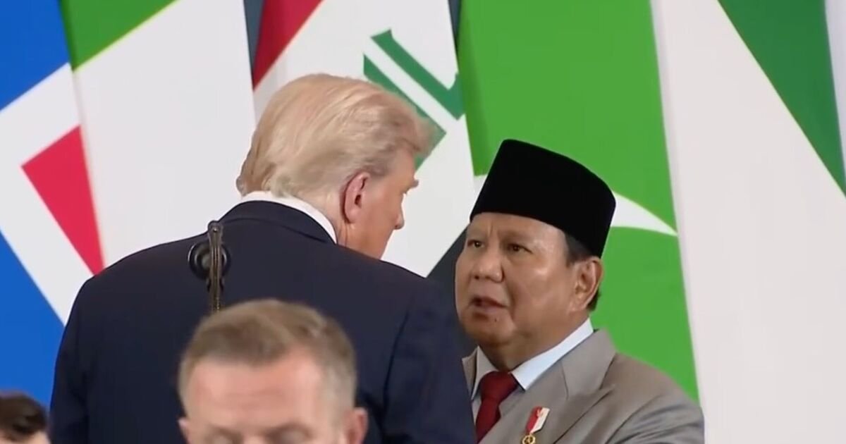 Presiden Indonesia mengatakan kepada Trump bahwa dia 'tidak aman' dalam insiden mikrofon yang tidak sengaja menyala